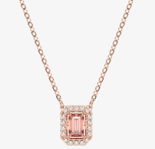 Millenia Rose Gold Tone Necklace from Swarovski