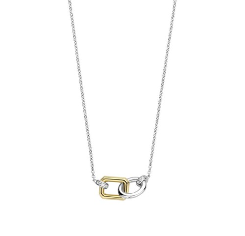 Sterling Silver and Gold Plated Necklace from Ti-Sento