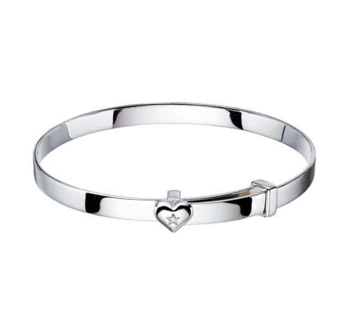 Sterling Silver Childs Bangle from Little Star